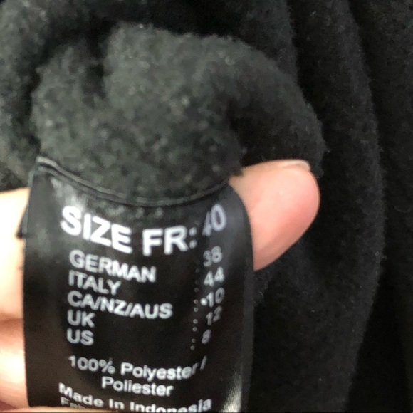 Jacques Ruc Fleece Jacket Coat Art To Wear - Picture 5 of 6